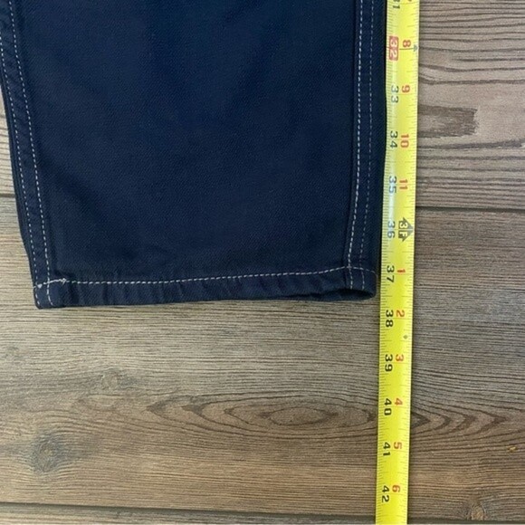 Sandrine Rose x Free People French Worker patch pants NWT Womens Sz 29 - Picture 12 of 15